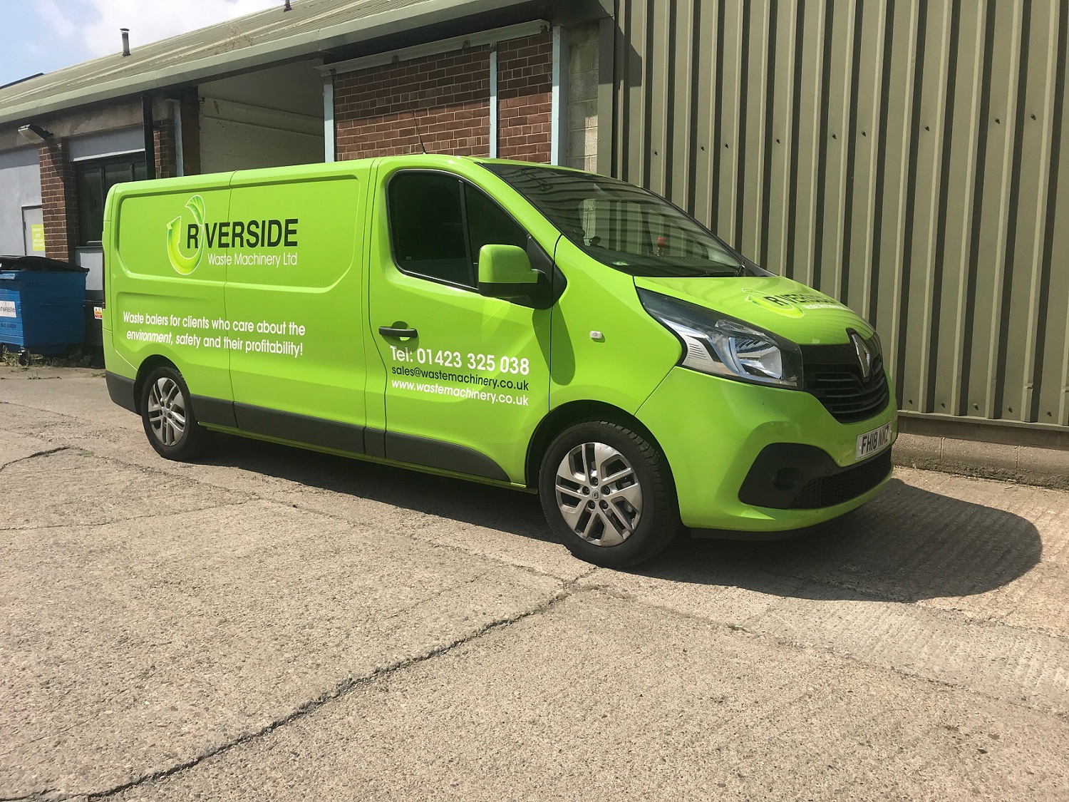 New van and signage for Riverside